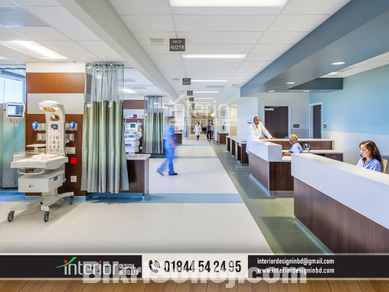 Digital Hospital Interior Design in Bangladesh.